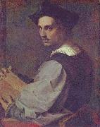 Andrea del Sarto Portrat eines jungen Mannes Sweden oil painting artist